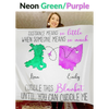 Personalized Long-Distance Love Cuddle Blanket (50x60 Inch)